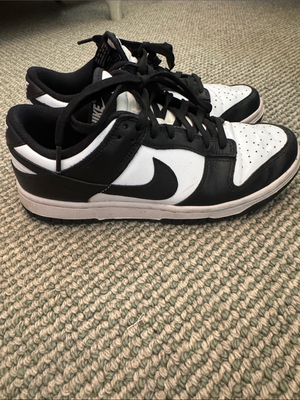Nike Dunks Black & White Low-Top Sneakers